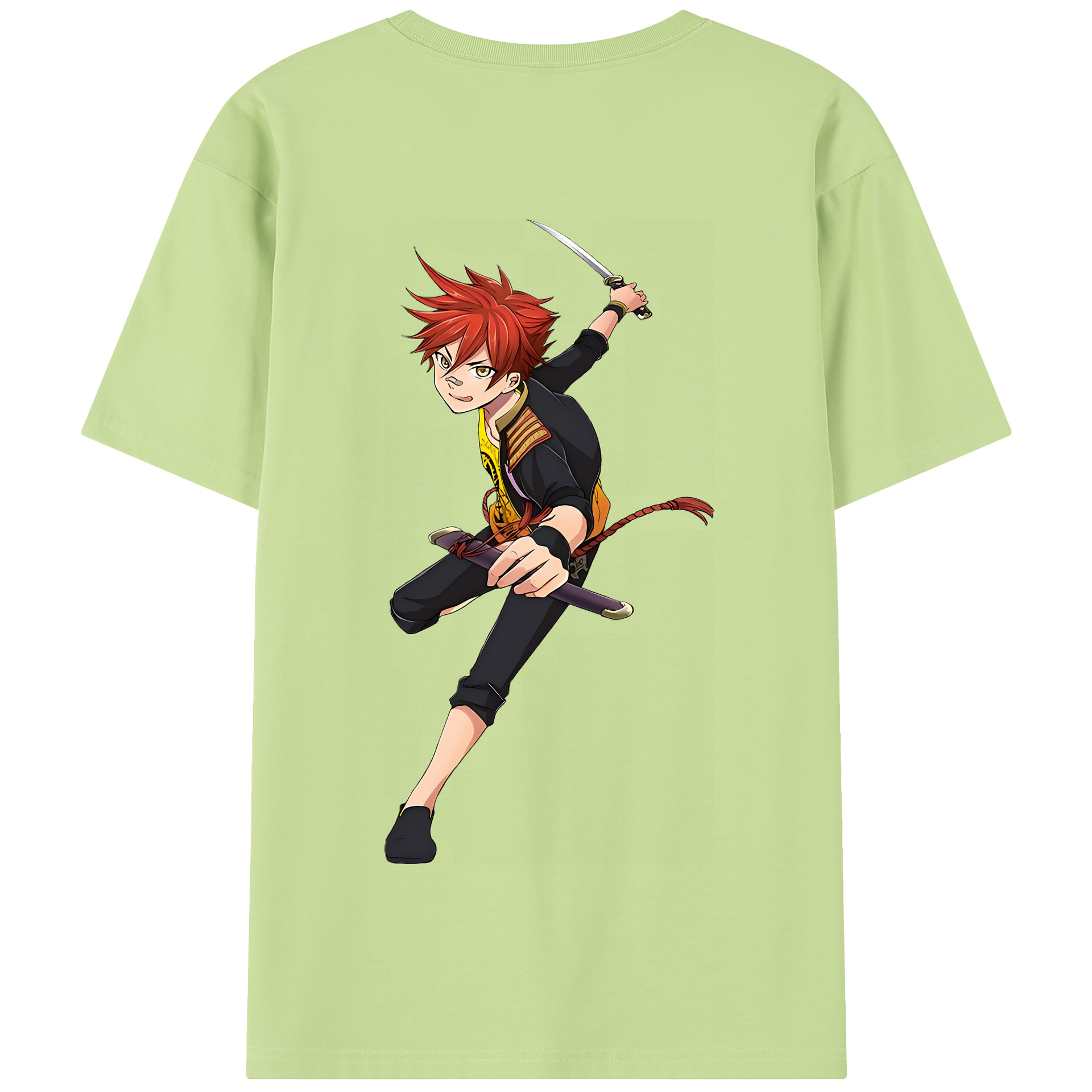 （画像用） 刀剣乱舞 Touken Ranbu 綿100％半袖Tシャツ（背面プリント）
